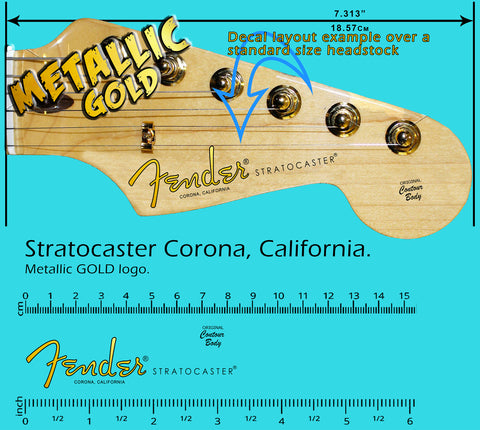 Stratocaster Corona, California - GOLD