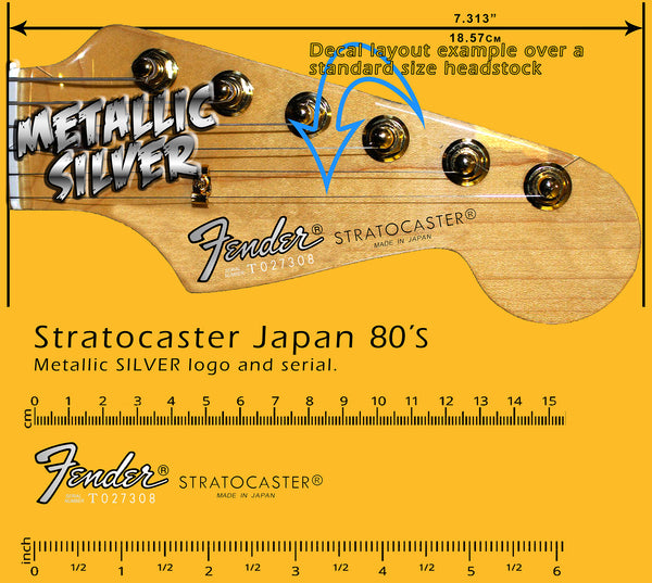 Stratocaster Japan 80´s SILVER