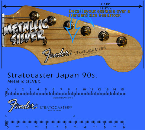 Stratocaster Japan 90s - SILVER