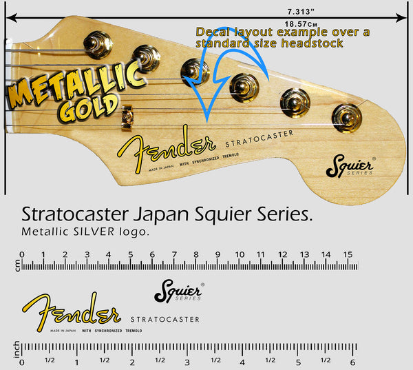 Stratocaster Japan Squier Series - GOLD