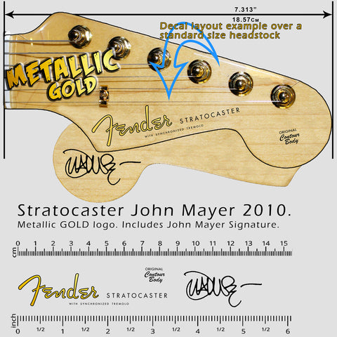 Stratocaster John Mayer 2010 GOLD