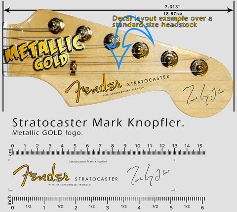 Stratocaster Mark Knopfler GOLD