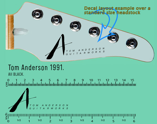 Tom Anderson 1991 - BLACK