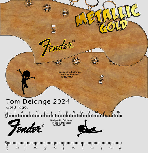 Stratocaster Tom Delonge 2024 - GOLD
