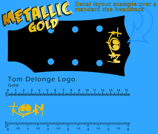 Tom Delonge Logo GOLD