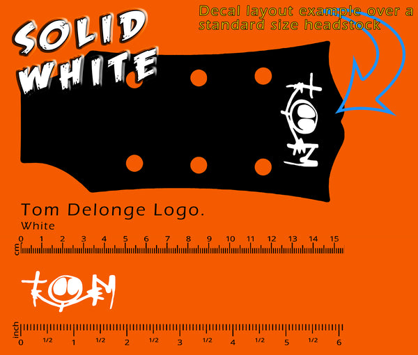 Tom Delonge Logo WHITE