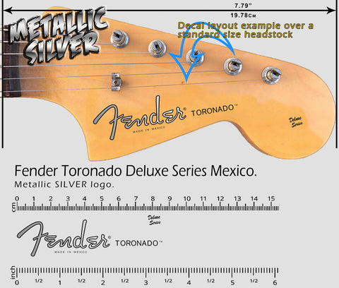 Fender Toronado Deluxe Series Mexico - SILVER