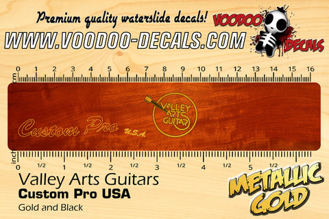 Valley Arts Guitars Custom Pro GOLD
