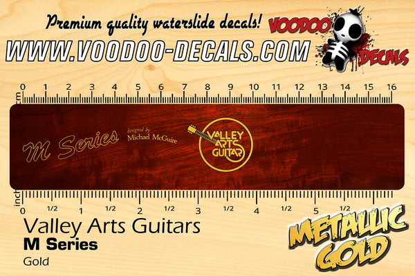 Valley Arts Guitars M Series - GOLD