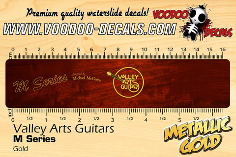 Valley Arts Guitars M Series - GOLD
