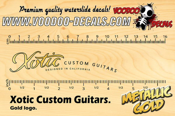 Xotic Custom Guitars GOLD