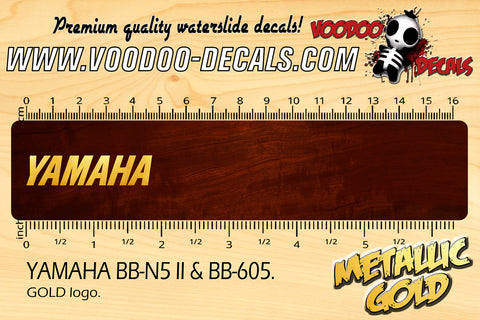 YAMAHA BB-N5 II & BB-605 GOLD