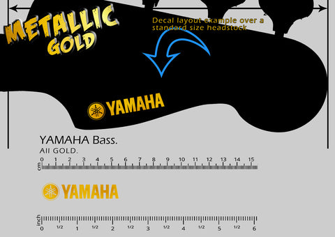 Yamaha Bass - GOLD