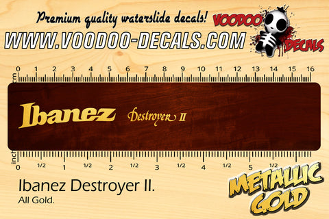 Ibanez Destroyer II GOLD
