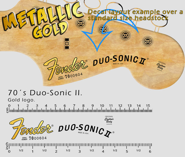 Fender Duo-Sonic II 70´s GOLD
