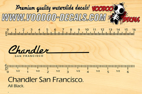 Chandler San Francisco - ALL BLACK