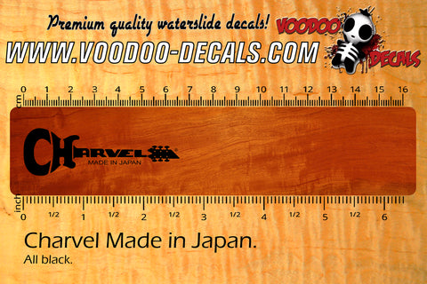 Charvel Made in Japan  - All black