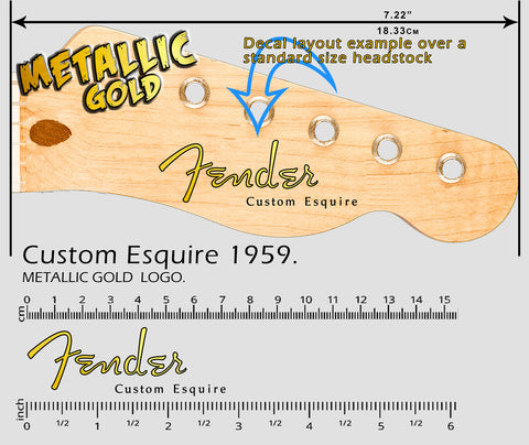 Custom Esquire 1959 GOLD