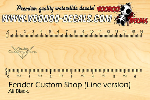 Fender Custom Shop (Line Version)