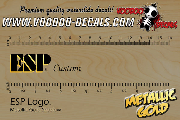 ESP Custom Black / Gold