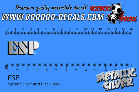ESP Logo Silver+Black