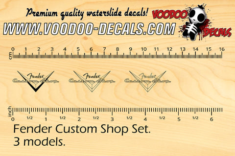 Fender Custom Shop SET (3 models set)