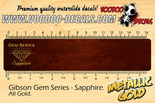 Gibson Gem Series - Sapphire GOLD