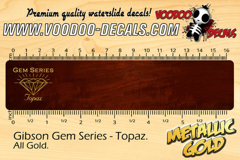 Gibson Gem Series - Topaz GOLD