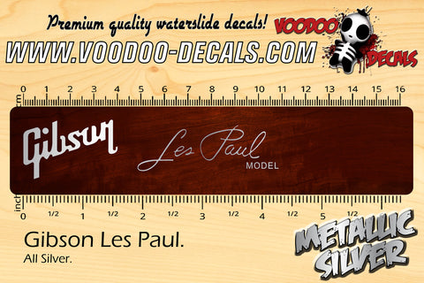 Gibson Les Paul SILVER