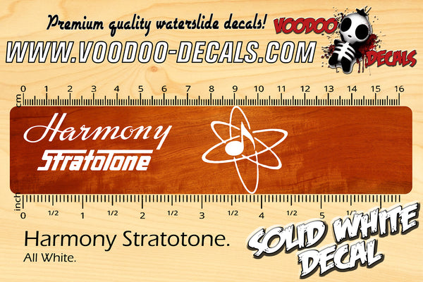 Harmony Stratotone ALL WHITE