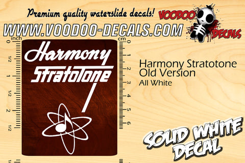 Harmony Stratotone Old Version ALL WHITE