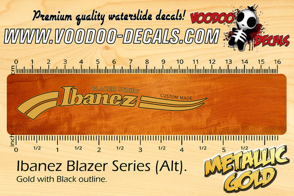 Ibanez Blazer Series GOLD INSIDE