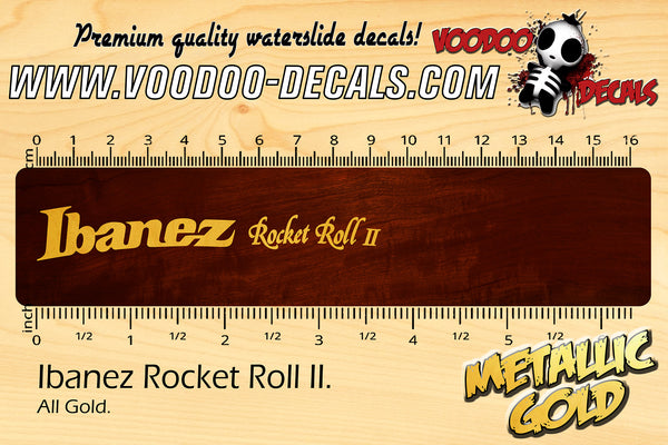 Ibanez Rocket Roll II - ALL GOLD