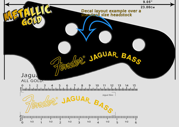 Jaguar Bass ALL GOLD