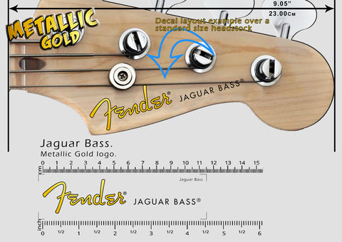 Jaguar Bass - GOLD logo