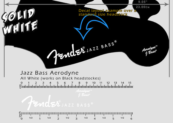 Jazz Bass Aerodyne WHITE