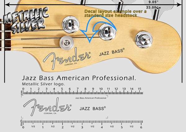 Jazz Bass American Professional - SILVER