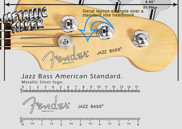 Jazz Bass American Standard SILVER