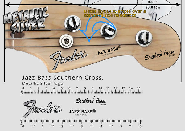 Jazz Bass Southern Crosss - Silver