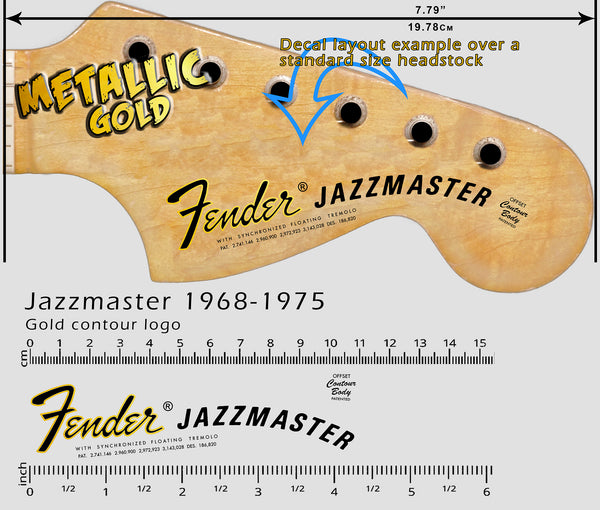 Jazzmaster 1968-1975 Gold