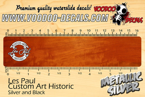 Les Paul Custom Art Historic - SILVER