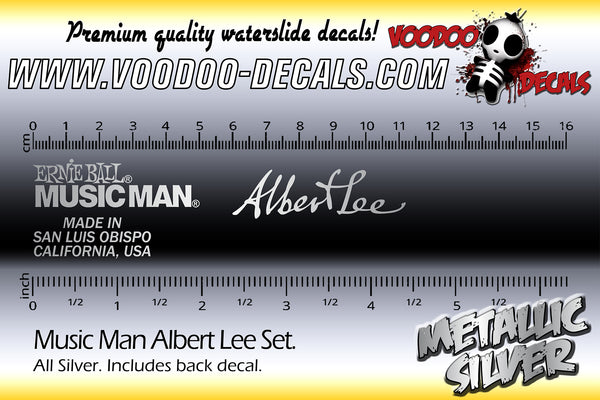 Music Man Albert Lee Set SILVER