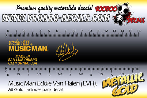 Music Man Eddie Van Halen (EVH) ALL GOLD