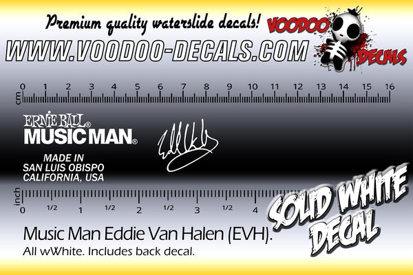 Music Man Eddie Van Halen (EVH) ALL WHITE