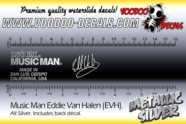Music Man Eddie Van Halen (EVH) SILVER