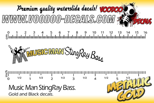 Music Man StingRay Bass GOLD