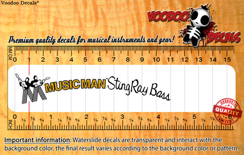 Sting Ray Bass - Yellow logo