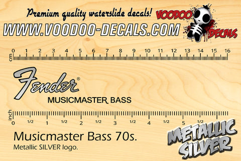 Musicmaster Bass 70s - SILVER