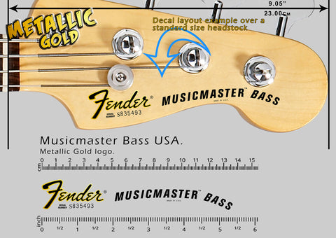 Musicmaster Bass USA GOLD