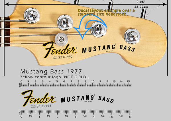 Mustang Bass 1977 NON-METALLIC
